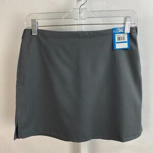 NWT Boat Bum Skort Liquid Yacht Wear sz 0 Asphalt Gray Skirt
